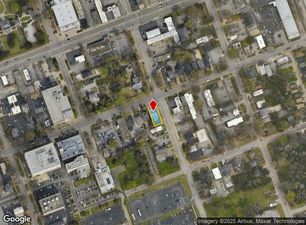 1732 Hampton St, Columbia, SC Parcel Map