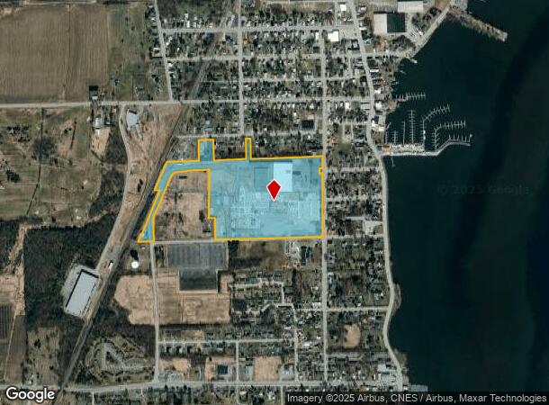  114 Academy St, Rouses Point, NY Parcel Map