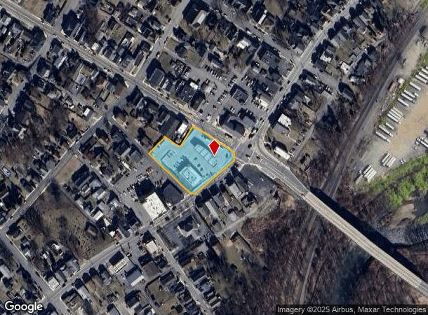 114 S Main St, Taylor, PA Parcel Map