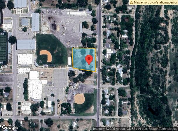  2500 Avenue E, Hondo, TX Parcel Map