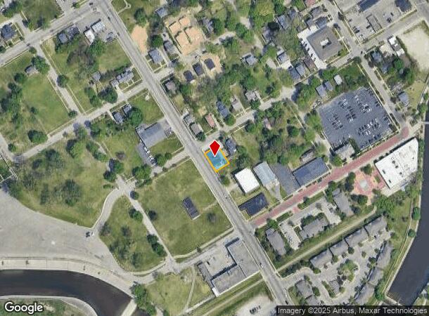  435 W 1St St, Flint, MI Parcel Map