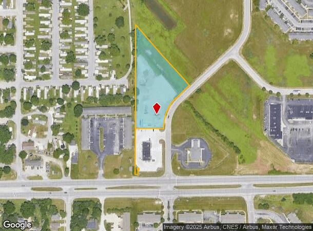 3520 Paramount Dr, West Lafayette, IN Parcel Map