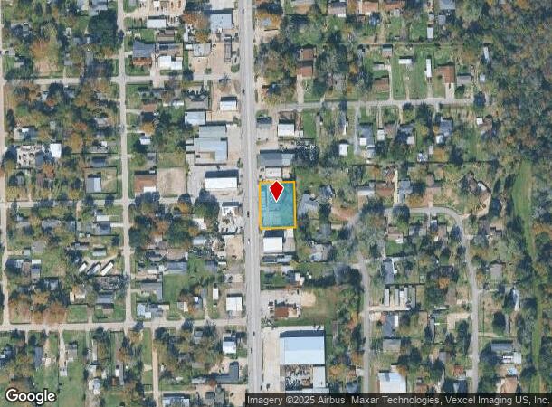 301 S Main St, Highlands, TX Parcel Map
