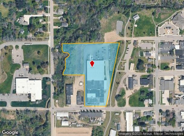 141 W Cherry St, Cedar Springs, MI Parcel Map