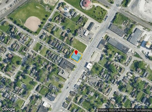  10248 W Jefferson Ave, River Rouge, MI Parcel Map