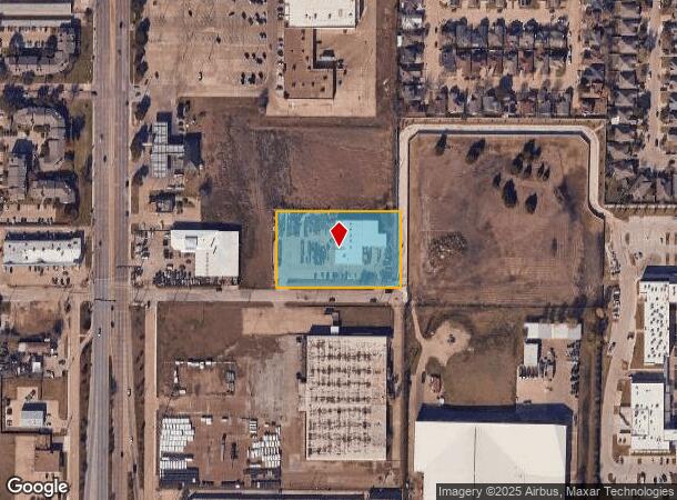  1953 Chenault St, Dallas, TX Parcel Map