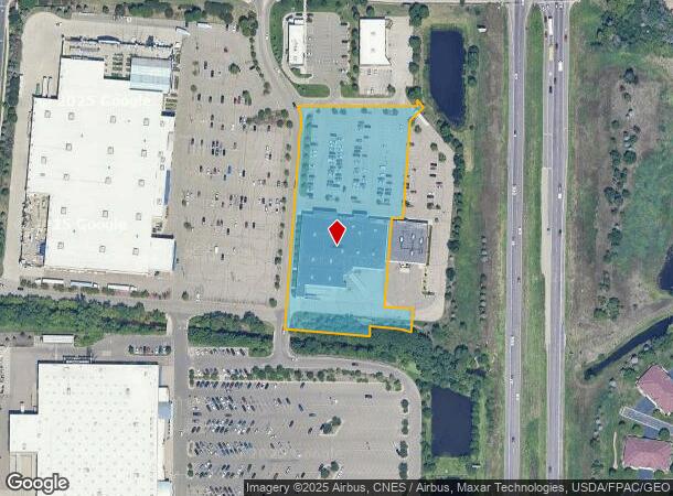 11633 Ulysses St Ne, Minneapolis, MN Parcel Map