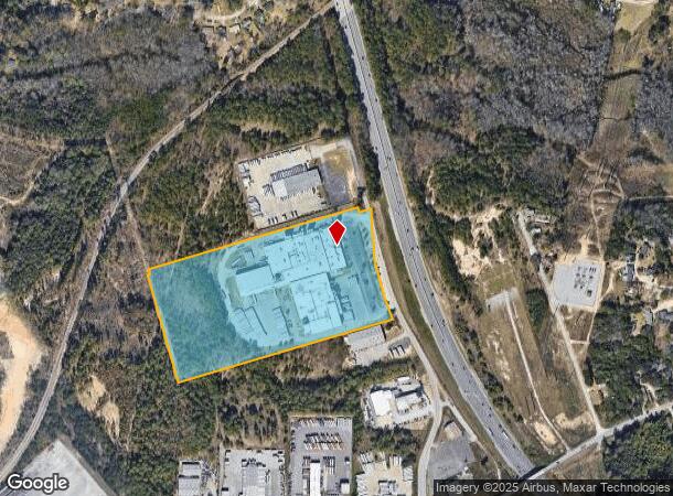 167 Overland Dr, West Columbia, SC Parcel Map