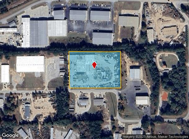  1521 Industrial Dr, Griffin, GA Parcel Map