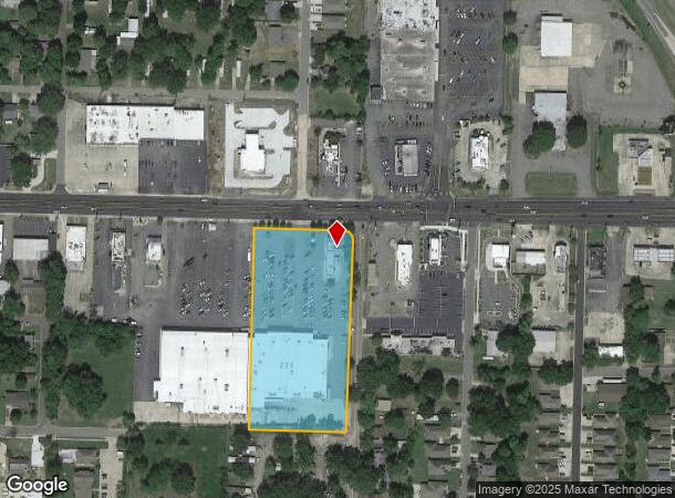  101 E Oak St, Conway, AR Parcel Map