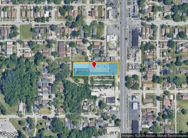  16330 Halsted St, Harvey, IL Parcel Map