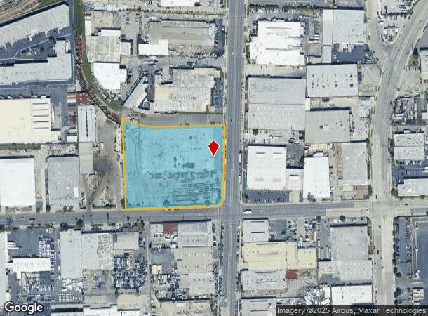  15001 S Broadway, Gardena, CA Parcel Map