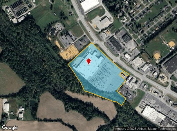  725 Campbellsville Byp, Campbellsville, KY Parcel Map