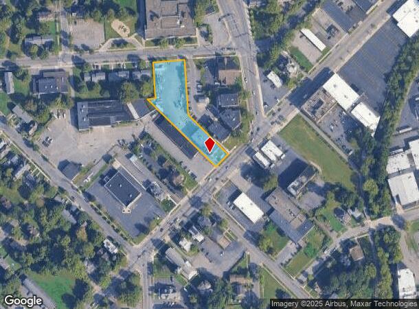416 W Onondaga St, Syracuse, NY Parcel Map