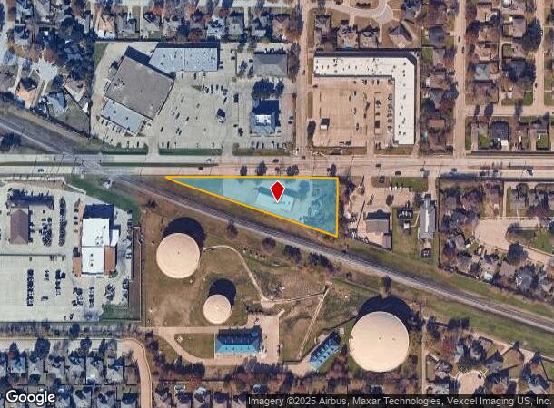 1175 Justin Rd, Flower Mound, TX Parcel Map