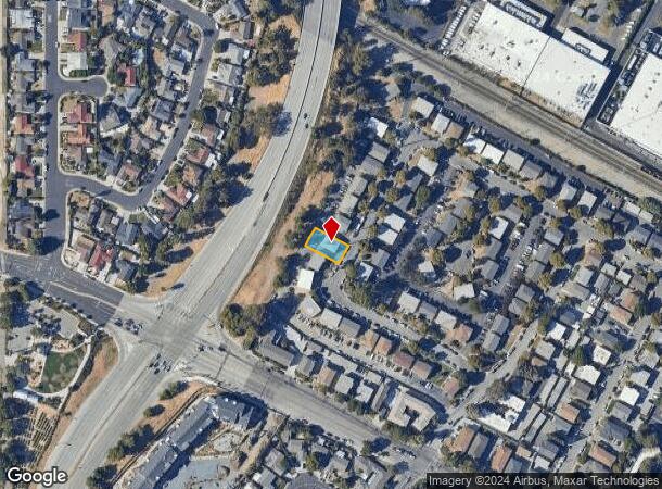  2322 William Dr, Santa Clara, CA Parcel Map