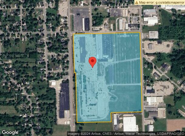  100 E Patterson St, Tecumseh, MI Parcel Map