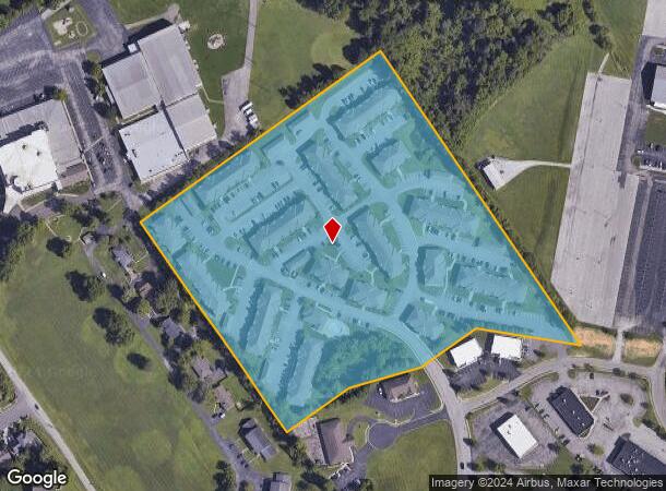  5000 Charlestown Crossing Way, New Albany, IN Parcel Map