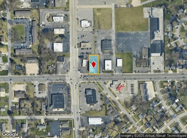  2307 Edison Rd, South Bend, IN Parcel Map