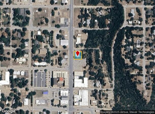  510 N Oak Ave, Mineral Wells, TX Parcel Map