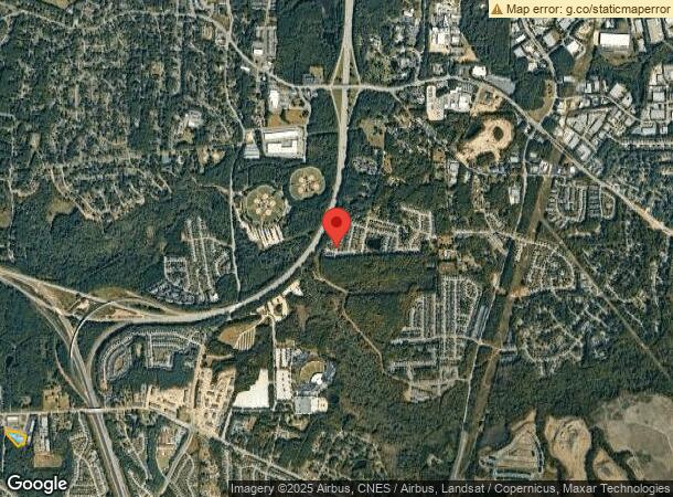  2802 New Birch Dr, Raleigh, NC Parcel Map