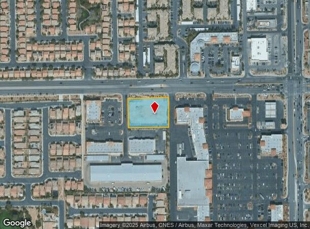  8745 W Warm Springs Rd, Las Vegas, NV Parcel Map