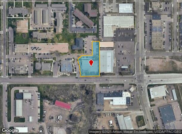  2200 W 49Th St, Sioux Falls, SD Parcel Map