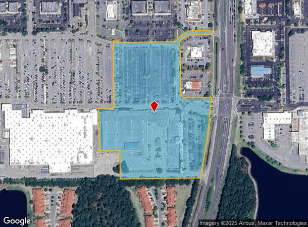  13500 Beach Blvd, Jacksonville, FL Parcel Map