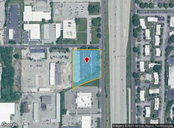 8900 Nieman Rd, Overland Park, KS Parcel Map