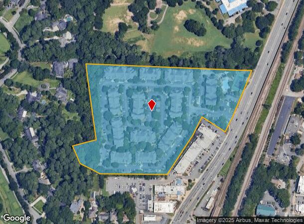  4120 Peachtree Rd Ne, Brookhaven, GA Parcel Map