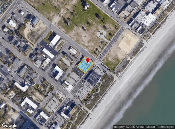  721 N Ocean Blvd, Myrtle Beach, SC Parcel Map