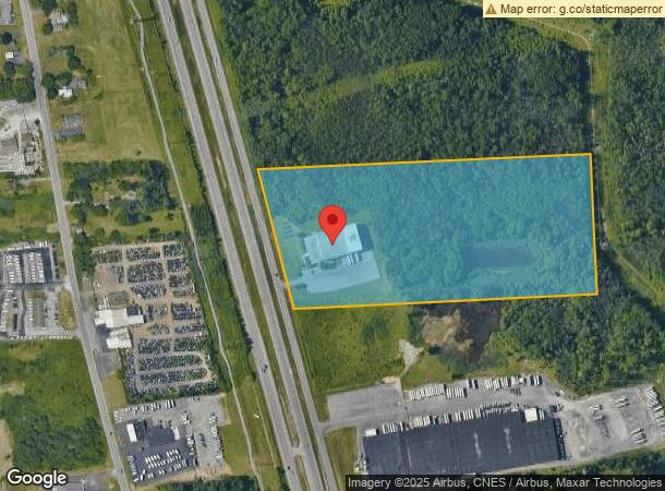  8550 Pardee Rd, Cicero, NY Parcel Map