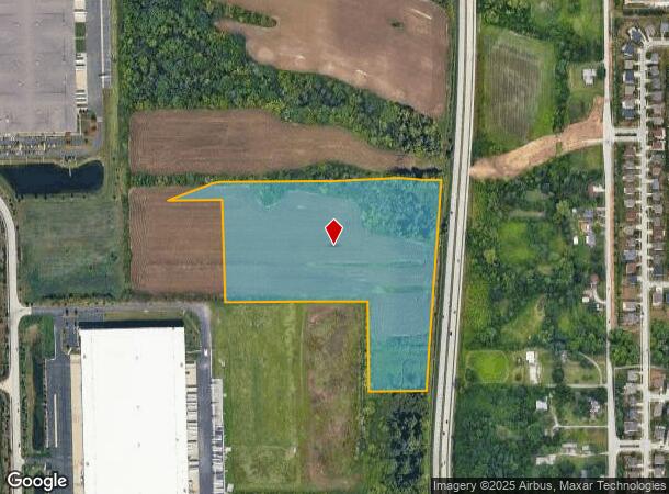 10207 Veterans Dr, Avon, IN Parcel Map