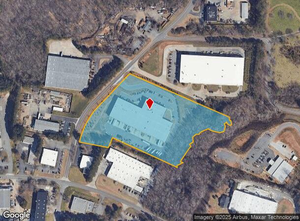  3615 Francis Cir, Alpharetta, GA Parcel Map