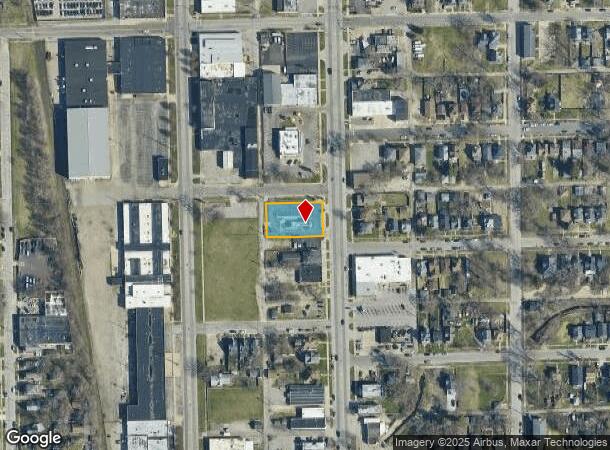  2021 S Michigan St, South Bend, IN Parcel Map
