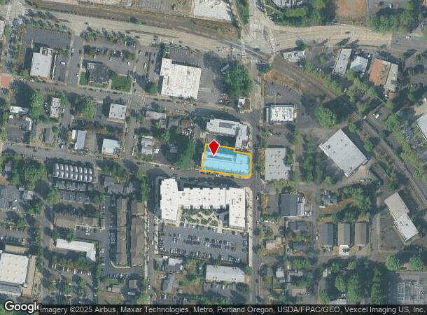  4745 Sw Lombard Ave, Beaverton, OR Parcel Map