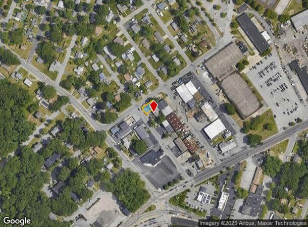  45 Alfred St, Warwick, RI Parcel Map