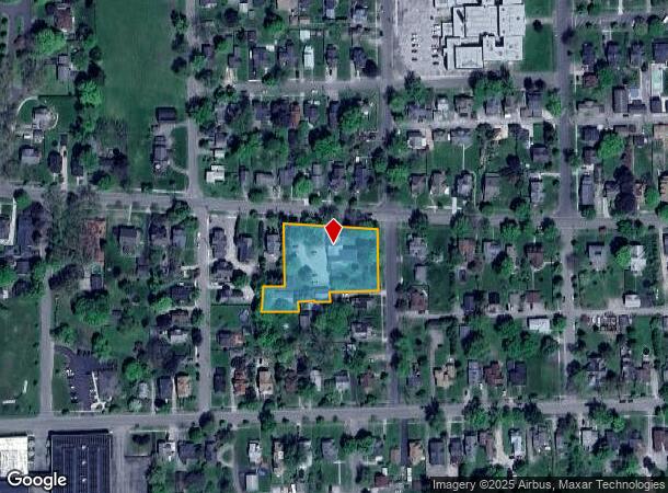 507 W Center St, Medina, NY Parcel Map