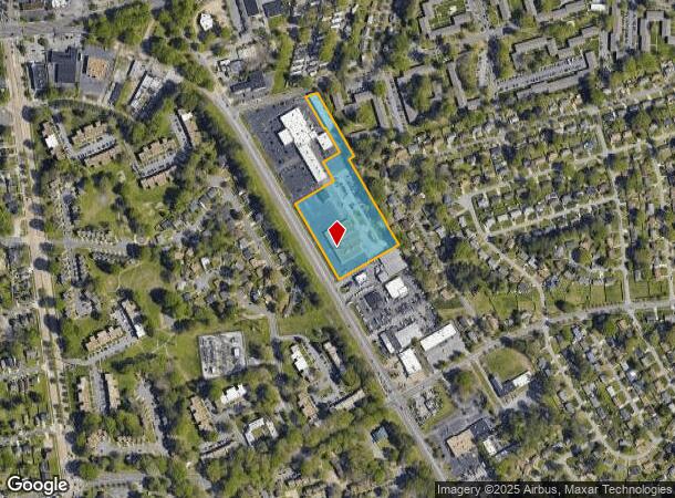  7454 N Military Hwy, Norfolk, VA Parcel Map