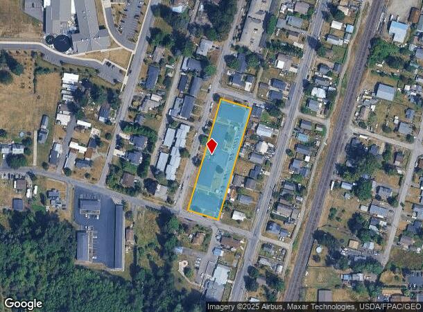  1100 S Pearl St, Centralia, WA Parcel Map