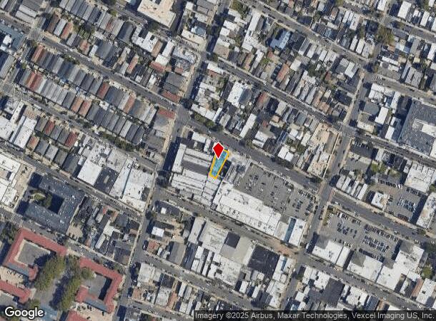  209 Chestnut St, Newark, NJ Parcel Map