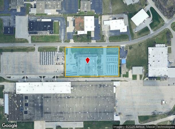 1425 Progress Rd, Fort Wayne, IN Parcel Map