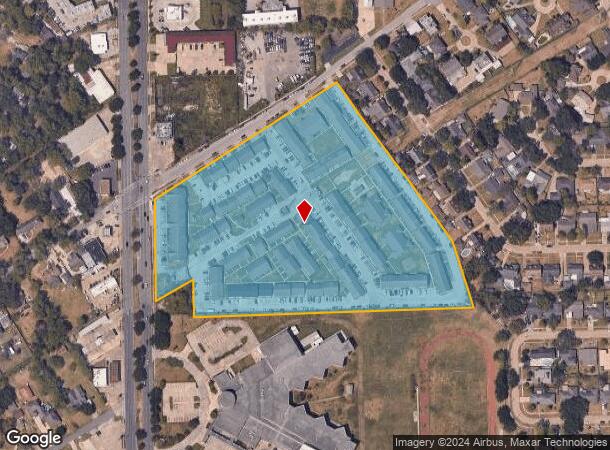  6727 Telephone Rd, Houston, TX Parcel Map