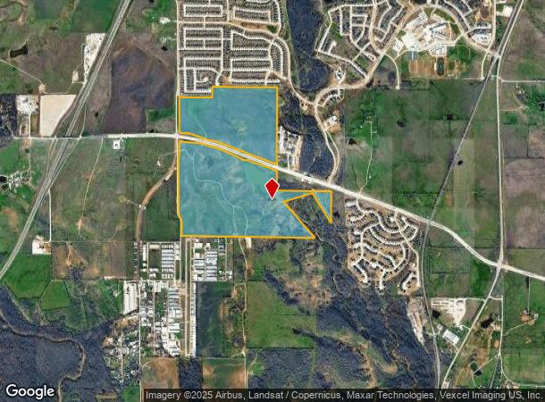  12699 Fm 1171, Northlake, TX Parcel Map