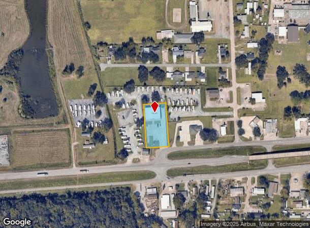  10533 Highway 182 E Frontage Rd, Morgan City, LA Parcel Map