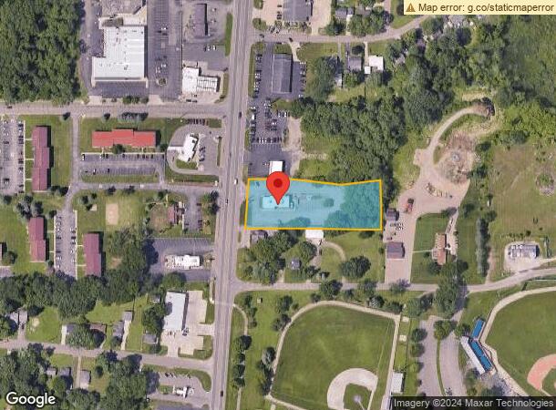  1428 Capital Ave Ne, Battle Creek, MI Parcel Map