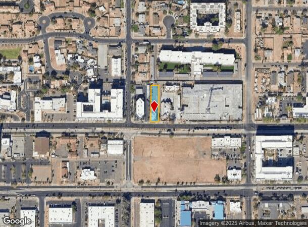 1110 E Washington St, Phoenix, AZ Parcel Map