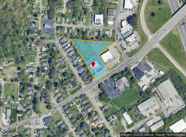  1025 Heiskell Ave, Knoxville, TN Parcel Map