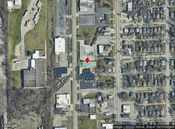 2506 S Main St, South Bend, IN Parcel Map