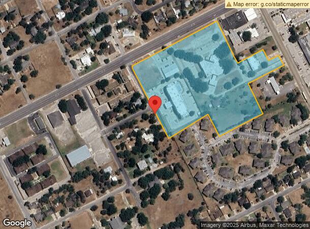  301 S Hall St, Beeville, TX Parcel Map